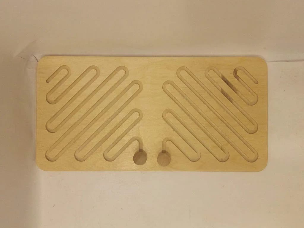 Межполушарная доска №7 "Параллели под угол"