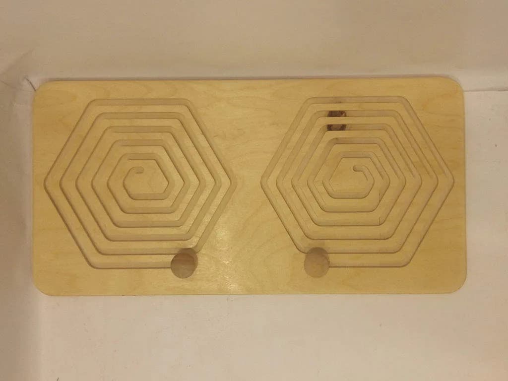 Межполушарная доска №10 "Ромбы"