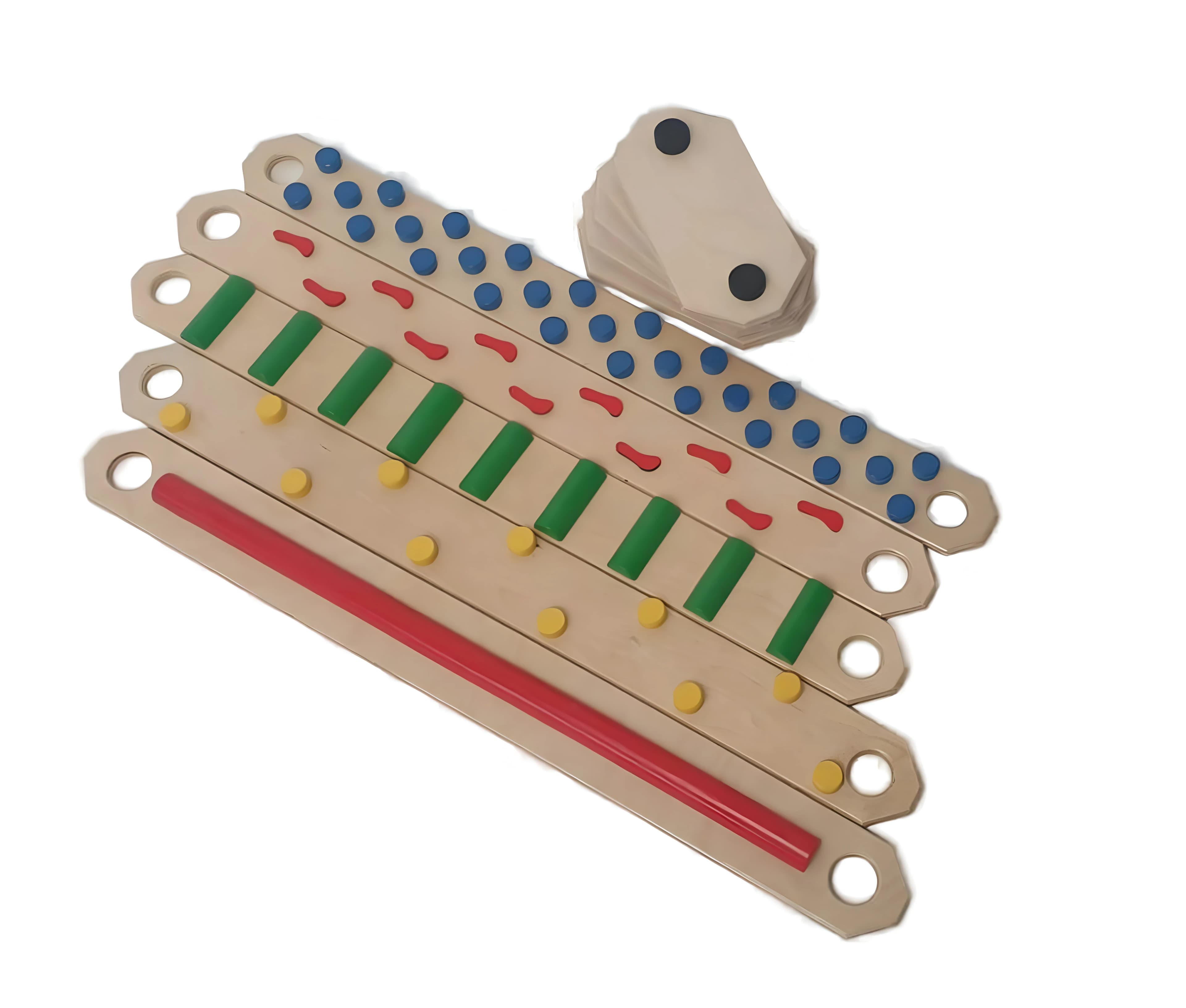 Тактильно-массажная дорожка "Змейка" (5 дощечек)