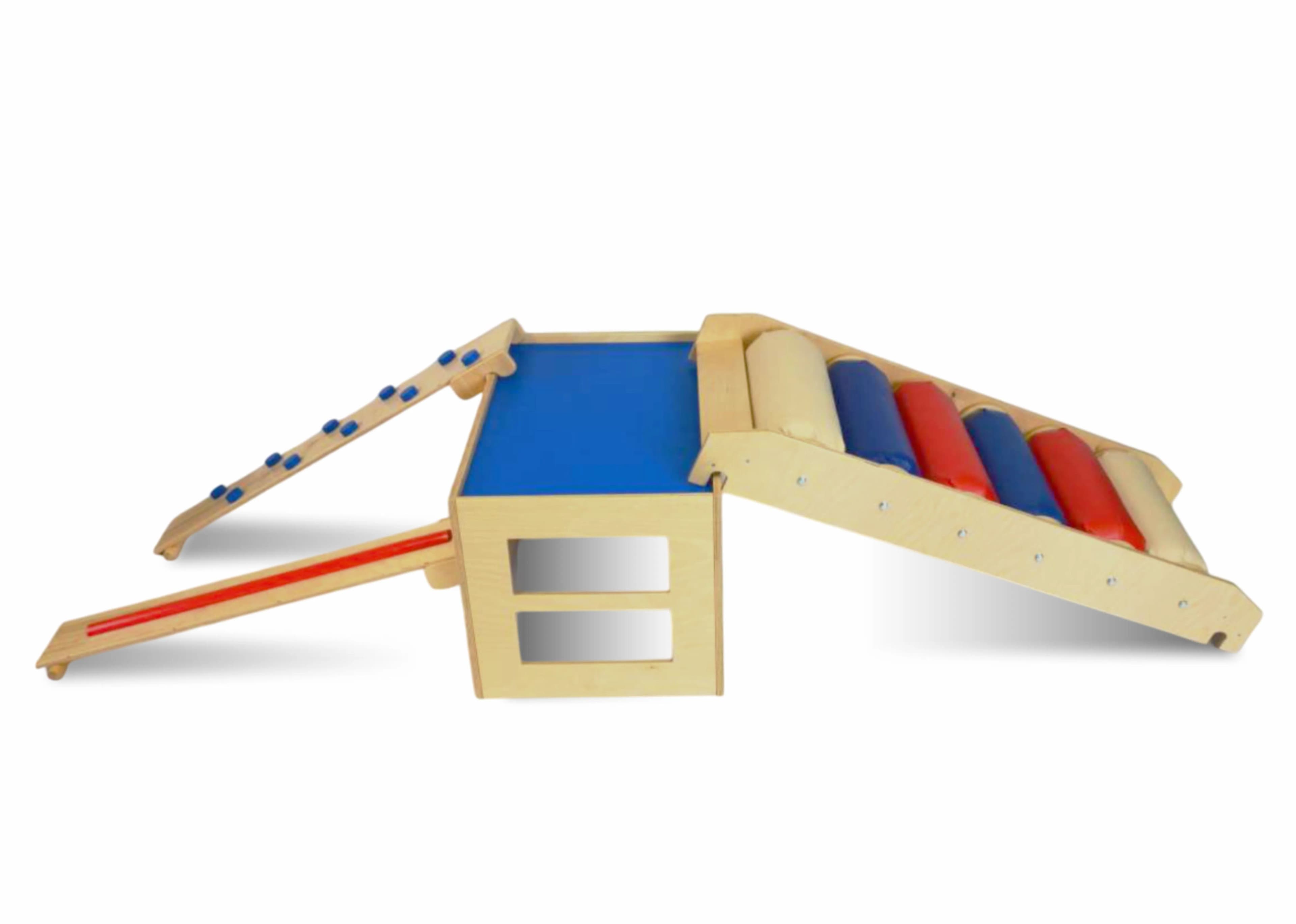 Балансировочный комплекс с горкой "Вершина 2"