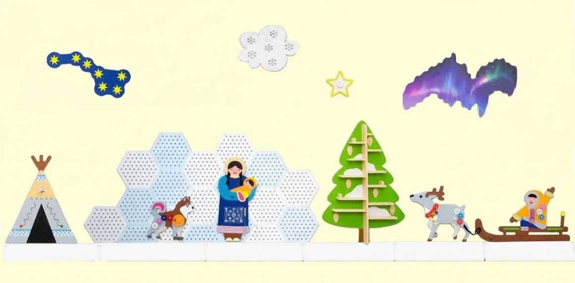 Комплект декоративно-развивающих панелейь "Русский Север"