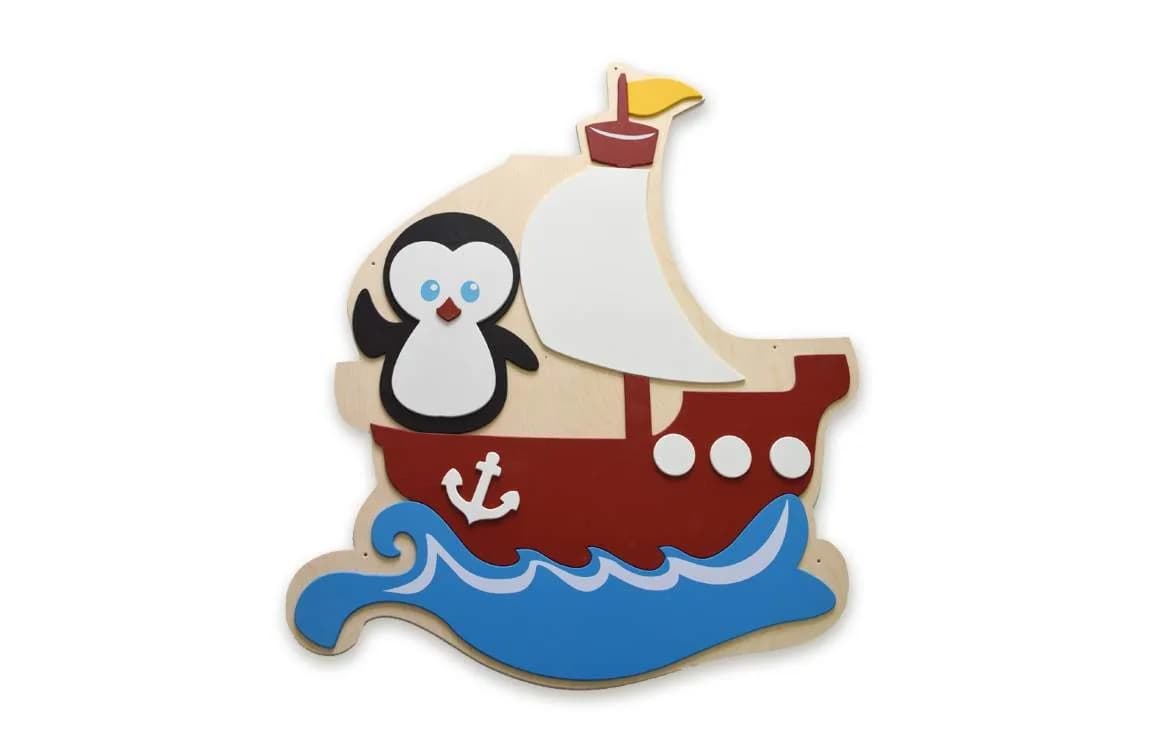 Декоративная панель "Капитан Пин"