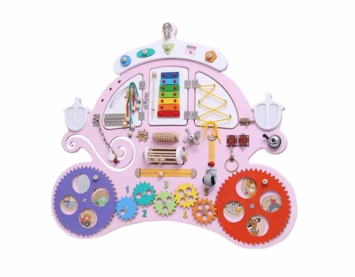 Бизиборд "Карета"