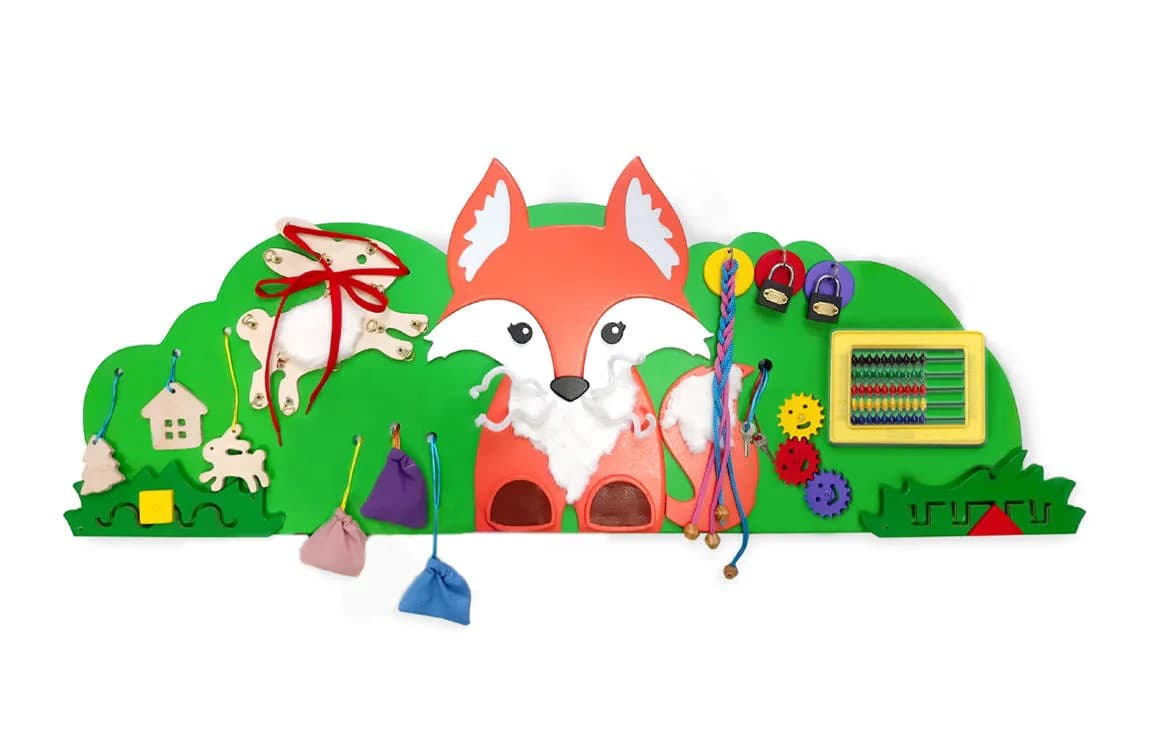 Бизиборд "Лисичка"