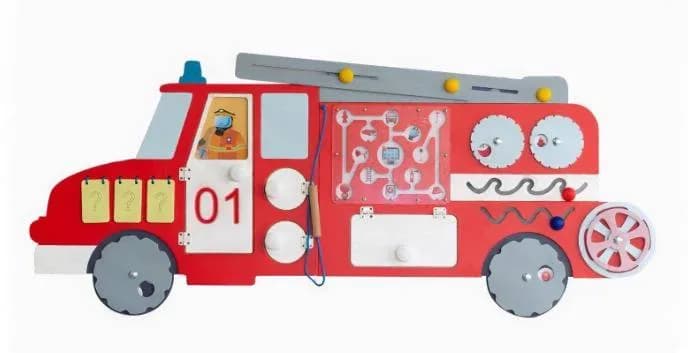 Бизиборд "Пожарная машина"