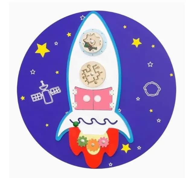 Бизиборд "Ракета"