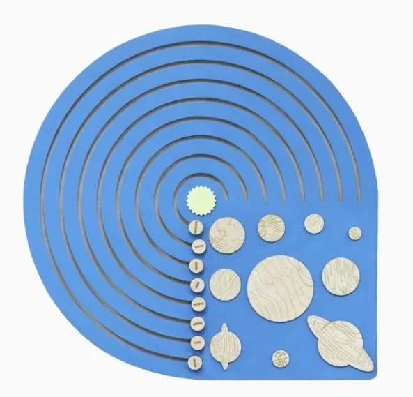 Бизиборд "Солнечная система"