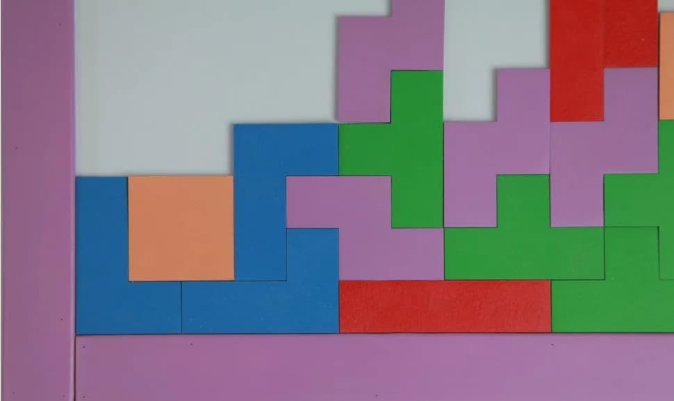 Настенная игра "Магнитный тетрис"