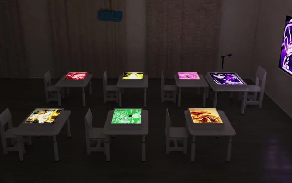 Студия для рисования песком "Палитра" (дерево)