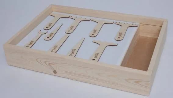 Набор инструментов для рисования песком (9 шт