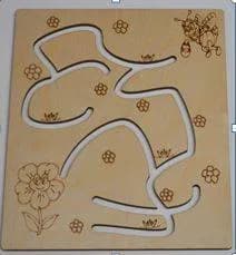 Песочный лабиринт "Пчелка"