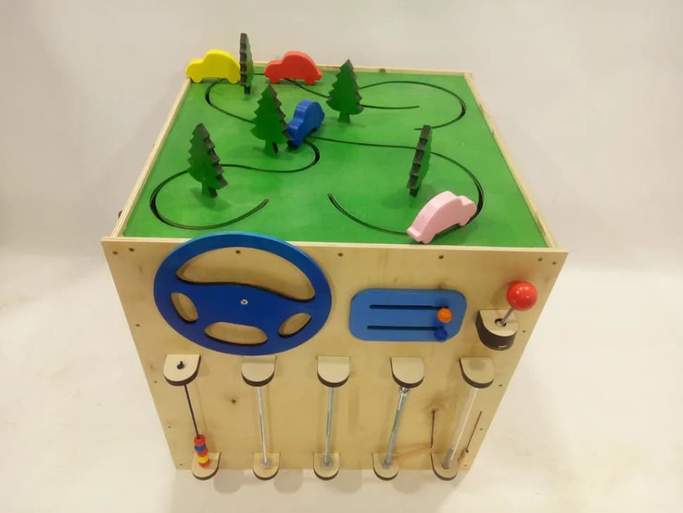 Развивающий куб "Транспорт"