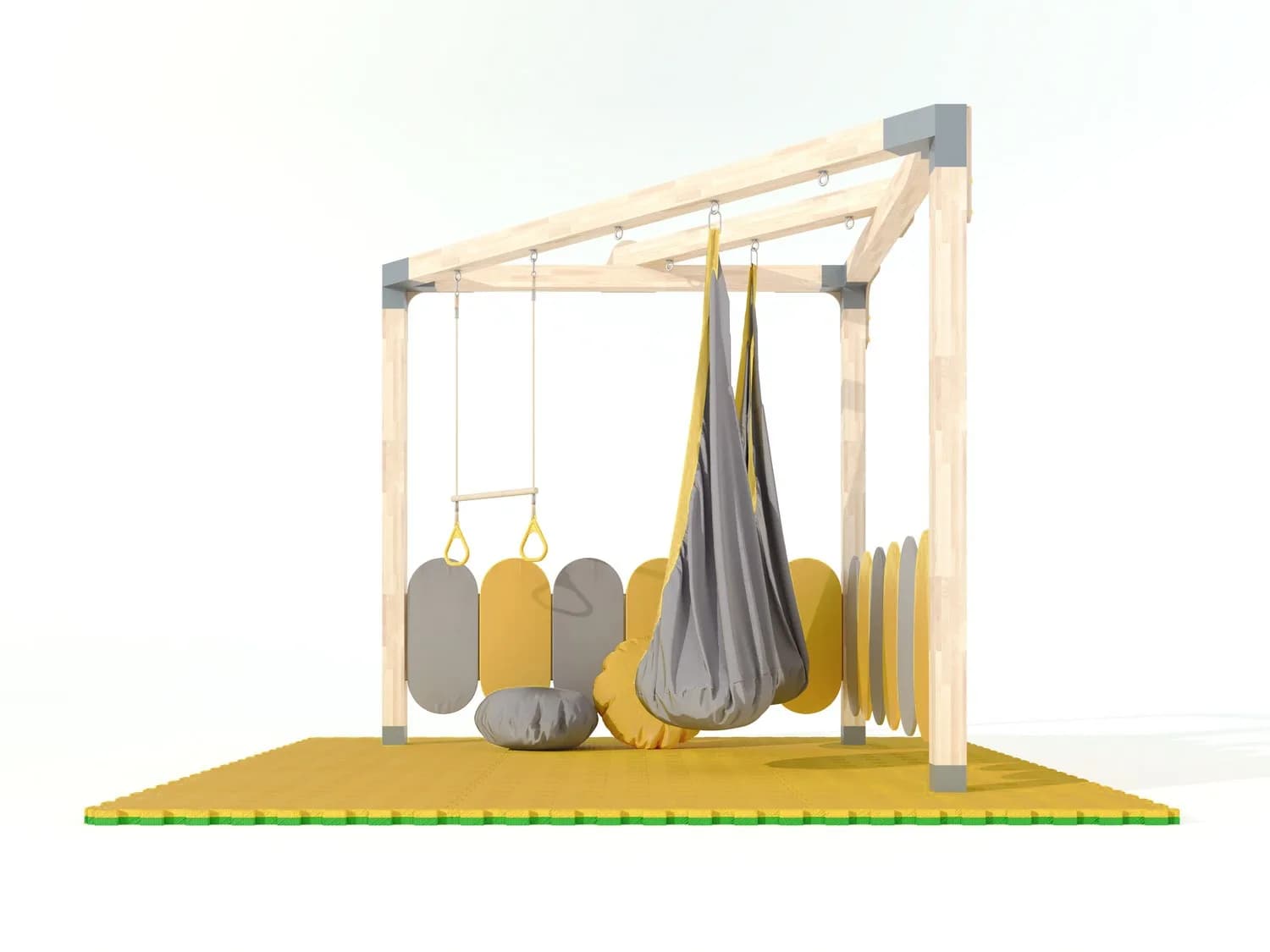 Угловой спортивно-игровой комплекс «Сенсорум» для сенсомоторной интеграции и нейрокоррекции