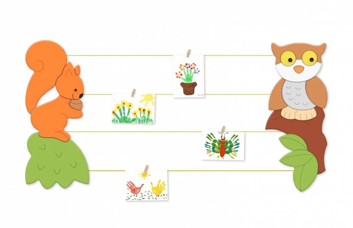 Галерейная система "Обитатели леса"